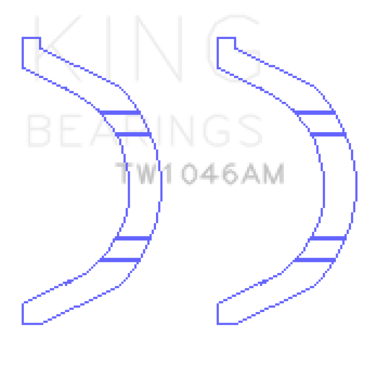 King Engine Bearings BMW N14B16C Thrust Washer Set
