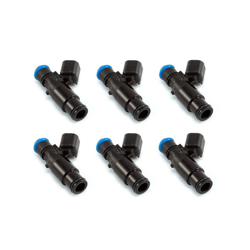 Injector Dynamics ID1050X Injectors 14mm (Black) Adaptor Bottom (Set of 6)