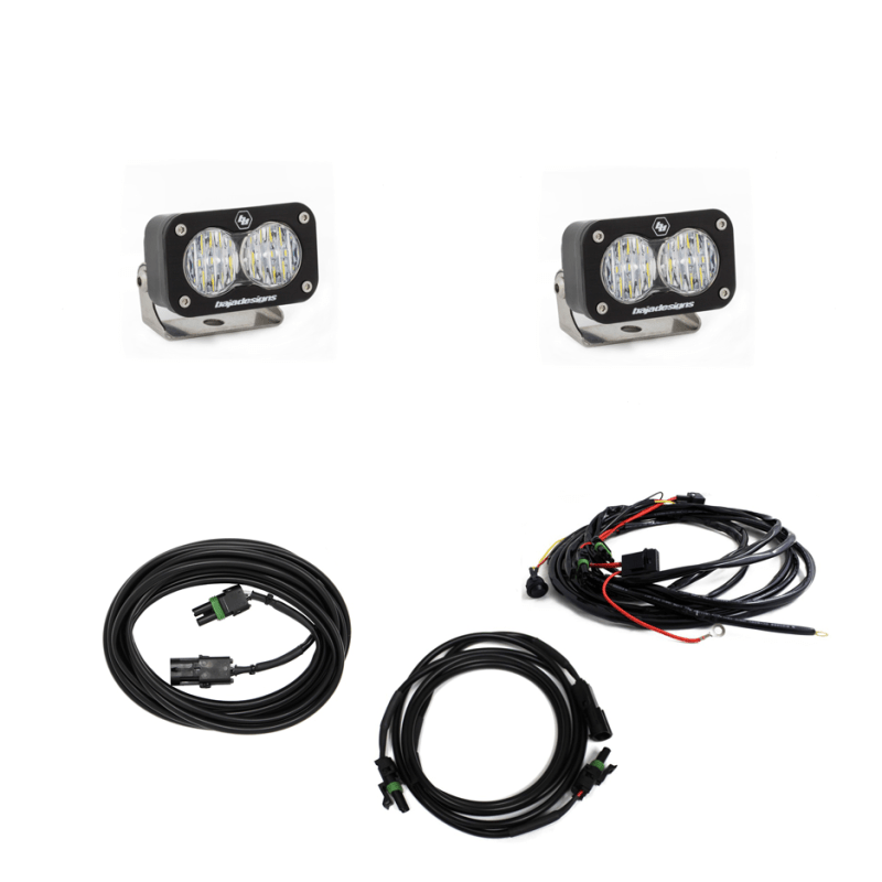 Baja Designs 2018+ Jeep JL LED Light Kit Reverse Kit Dual S2 Sport w/C Wrangler JL - CPC Performance