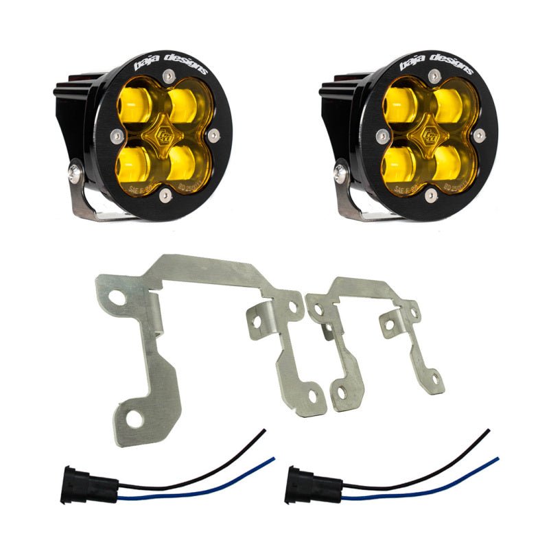 Baja Designs 2019+ Ram 2500/3500 Big Horn Fog Pocket Kit - Amber - CPC Performance