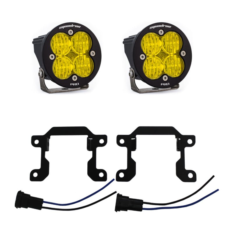 Baja Designs 2019+ Ram 2500/3500 Big Horn Sports Fog Pocket Kit W/C - Amber - CPC Performance