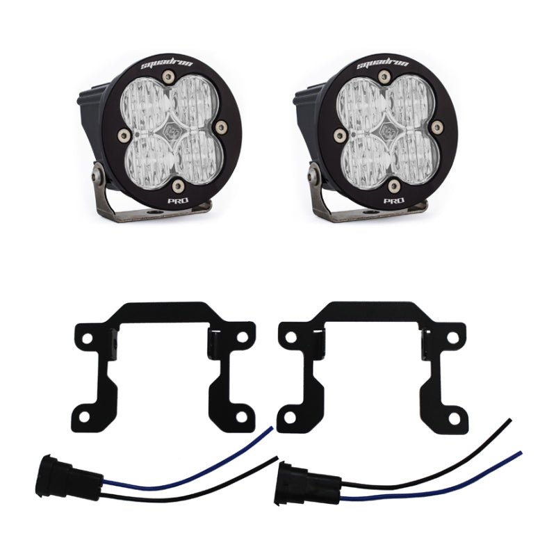Baja Designs 2019+ Ram 2500/3500 Big Horn Sports Fog Pocket Kit W/C - Clear - CPC Performance