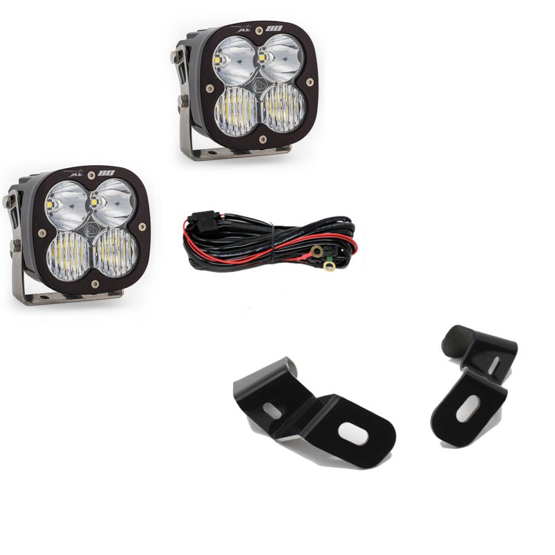 Baja Designs 2019+ Ram 2500/3500 XL 80 Driving Combo A - Pillar Kit - Clear - CPC Performance