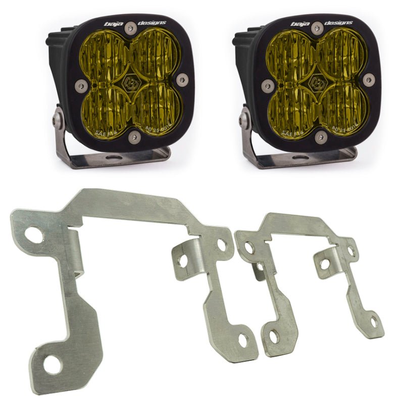Baja Designs 2019+ Ranger Fog Light Squadron Amber Fog Pocket Kit - CPC Performance