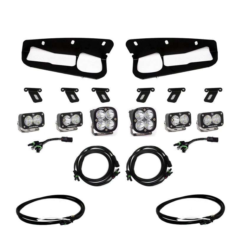 Baja Designs 2021+ Ford Bronco Fog Pocket Kit 21 - Up Pro w/Upfitter - CPC Performance