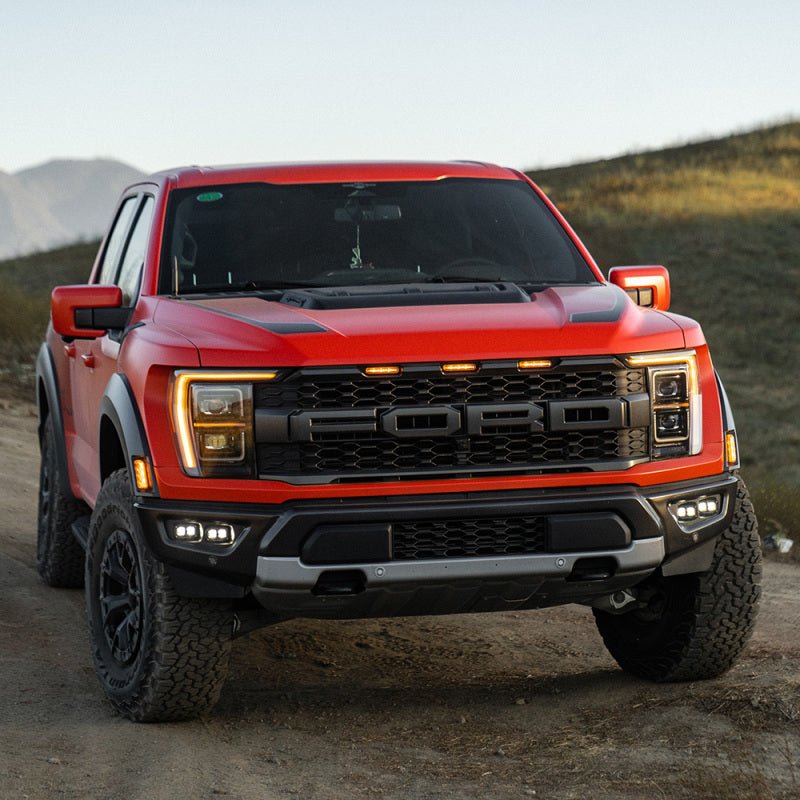 Baja Designs 21 - 22 Ford F - 150 Raptor S2 SAE Dual Fog Pocket Light Kit - Clear - CPC Performance