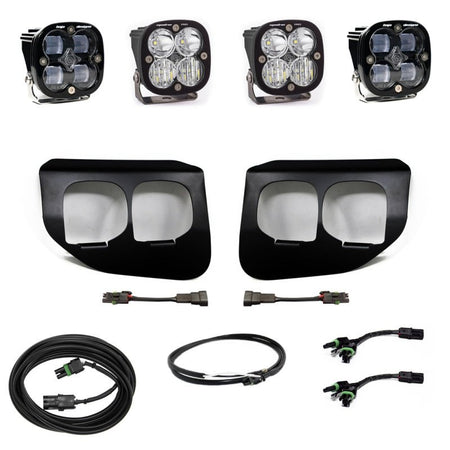 Baja Designs Ford Super Duty (20 - On) Fog Lights Dual FPK SAE/Pro DC Baja Designs w/Upfitter - CPC Performance