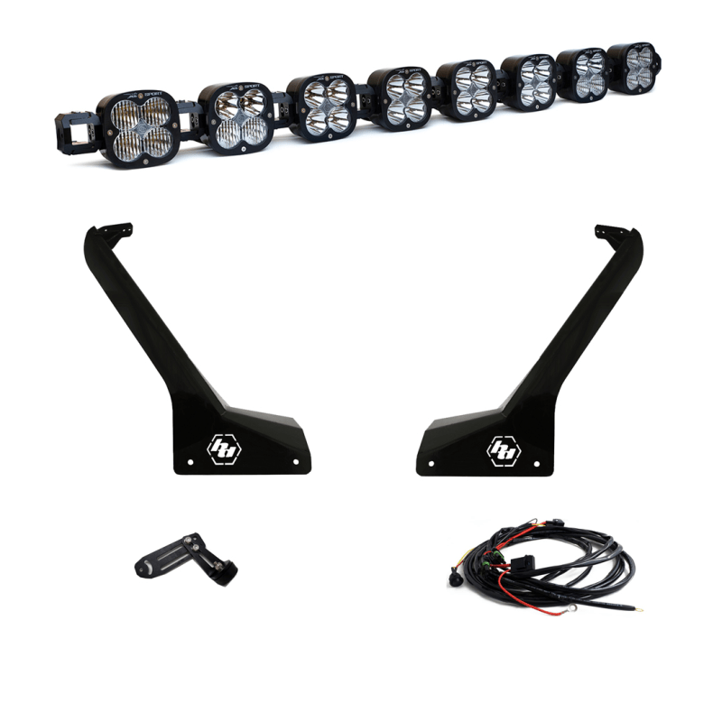 Baja Designs Jeep JL/JT Roof Bar LED Light Kit 8 XL Linkable - CPC Performance