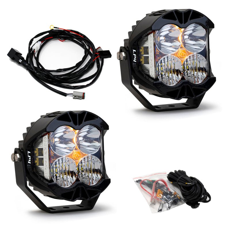 Baja Designs LP4 Pro Driving/Combo LED - Clear (Pair) - CPC Performance