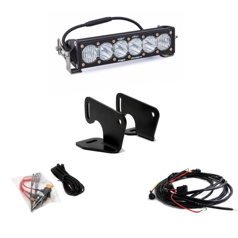 Baja Designs Polaris RZR Pro XP Hood Light Mount Kit 10in OnX6+ - CPC Performance
