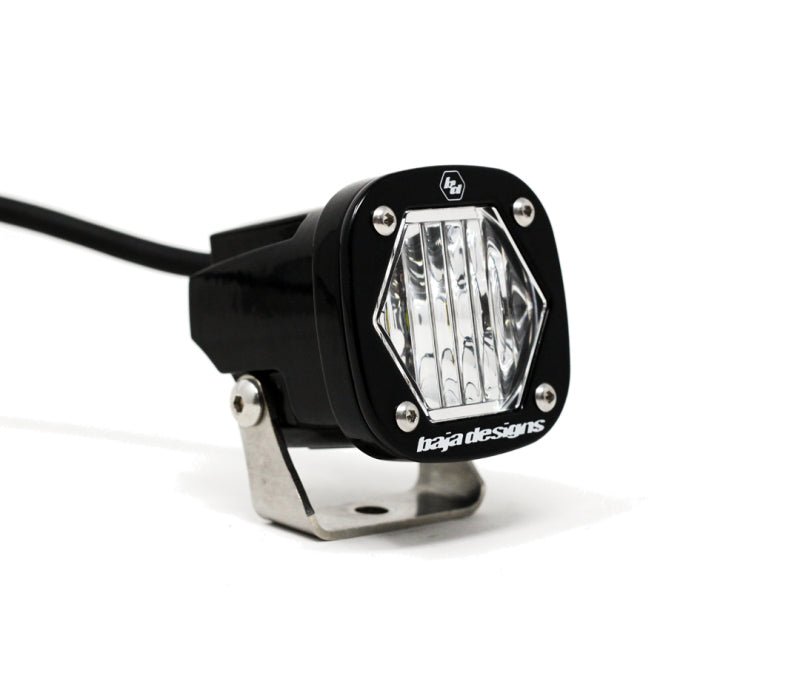 Baja Designs S1 Wide Cornering LED Light w/ Mounting Bracket Single - CPC Performance
