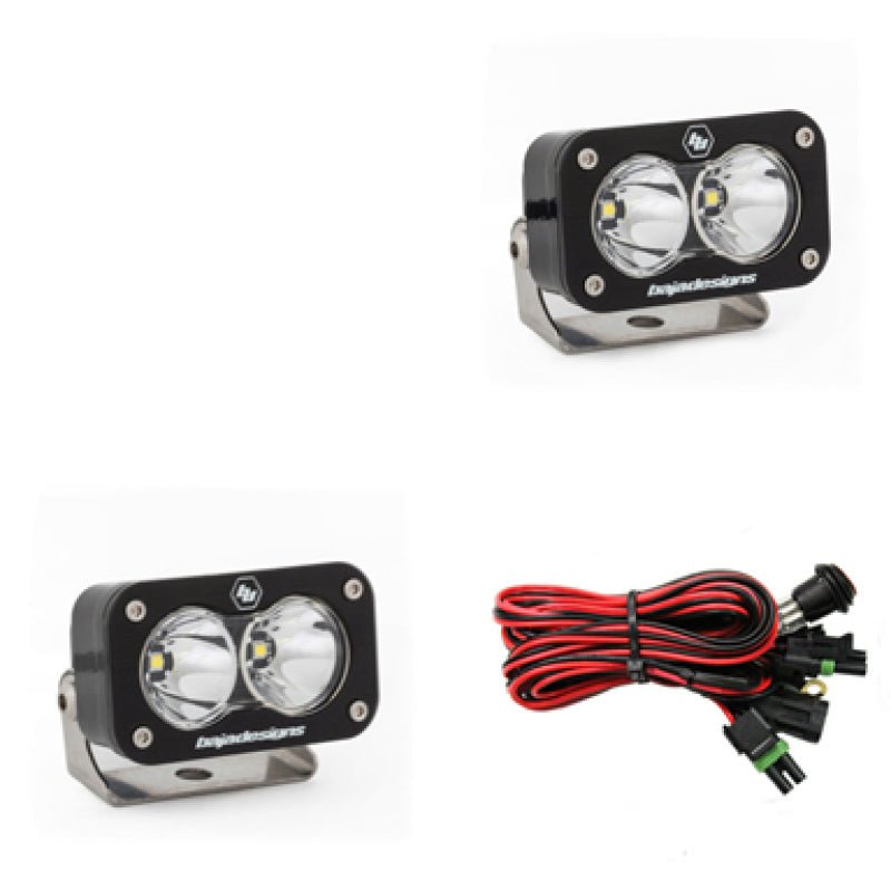 Baja Designs S2 Pro Series LED Light Pods Spot Pattern - Pair - CPC Performance