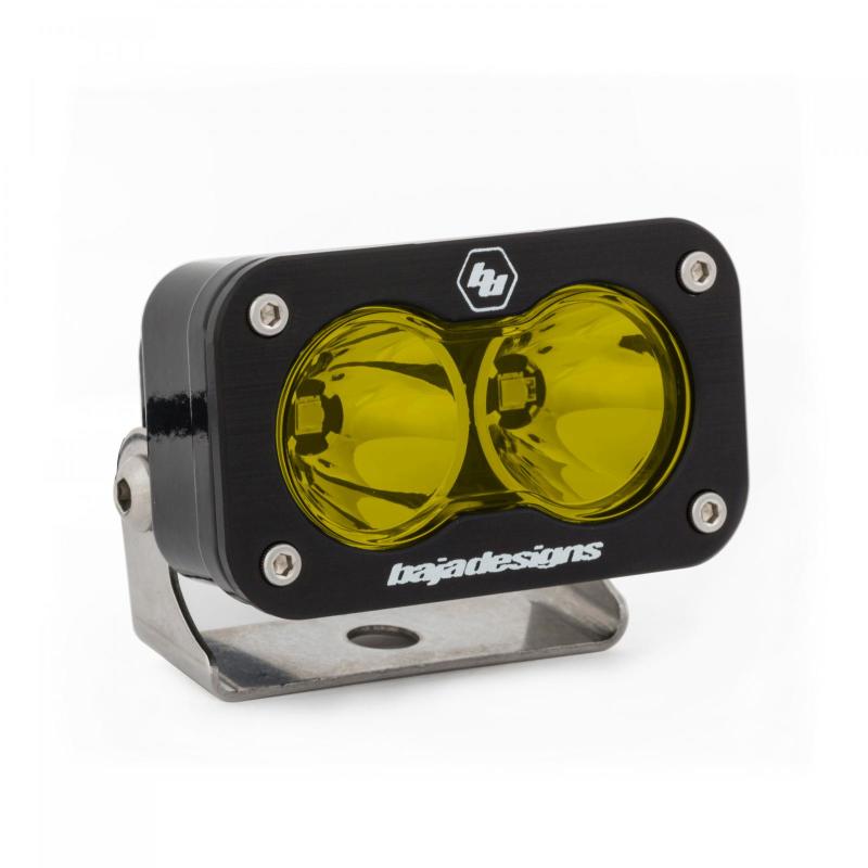 Baja Designs S2 Pro Spot Pattern LED Light - Amber - CPC Performance