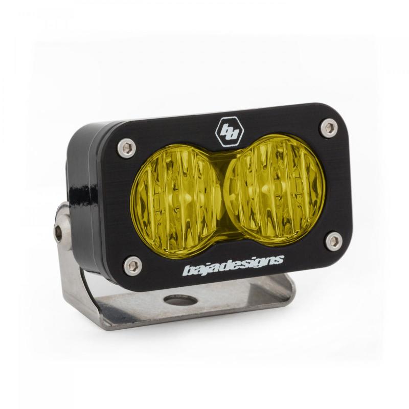 Baja Designs S2 Pro Wide Cornering Pattern LED Light - Amber - CPC Performance