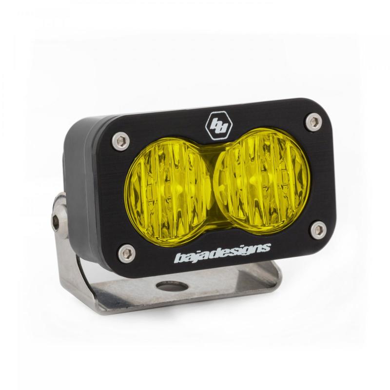 Baja Designs S2 Sport Wide Cornering Pattern LED Work Light - Amber - CPC Performance