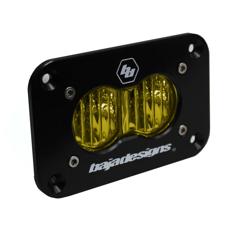 Baja Designs S2 Wide Cornering Sport Flush Mount LED - Amber - CPC Performance