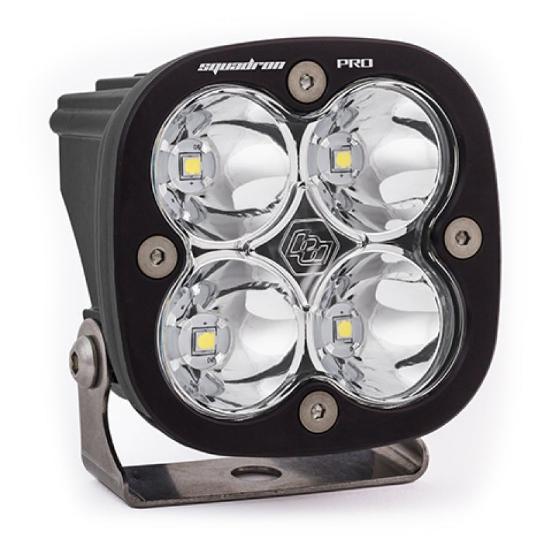 Baja Designs Squadron Pro Black Work/Scene Pattern LED Light Pod - Clear - CPC Performance