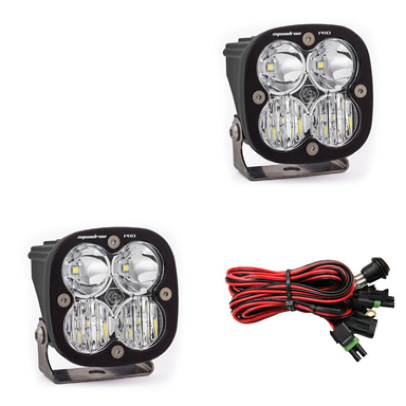 Baja Designs Squadron Pro Series Driving Combo Pattern Pair LED Light Pods - CPC Performance