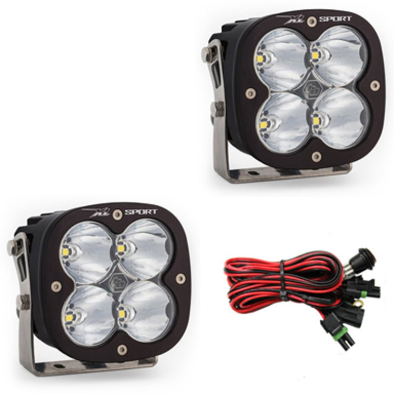Baja Designs XL Sport Series High Speed Spot Pattern Pair LED Light Pods - CPC Performance