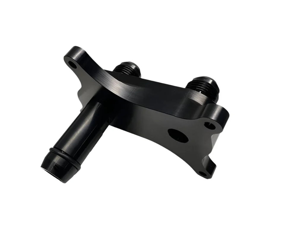 BPS 2020+ Ford 7.3L Godzilla Oil Cooler Relocation Adapter