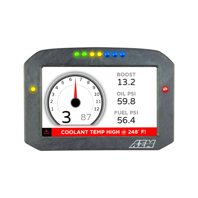 AEM CD-7 Carbon Flush Digital Dash Display - CPC Performance