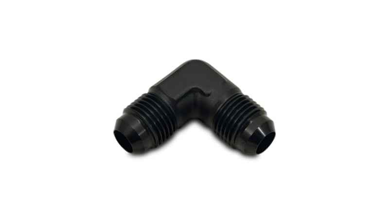 Vibrant -12AN 90deg Flare Union Fitting - Aluminum