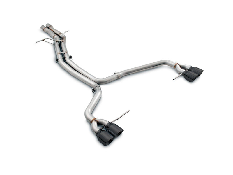 AWE Tuning Porsche Macan Touring Edition Exhaust System - Diamond Black 102mm Tips