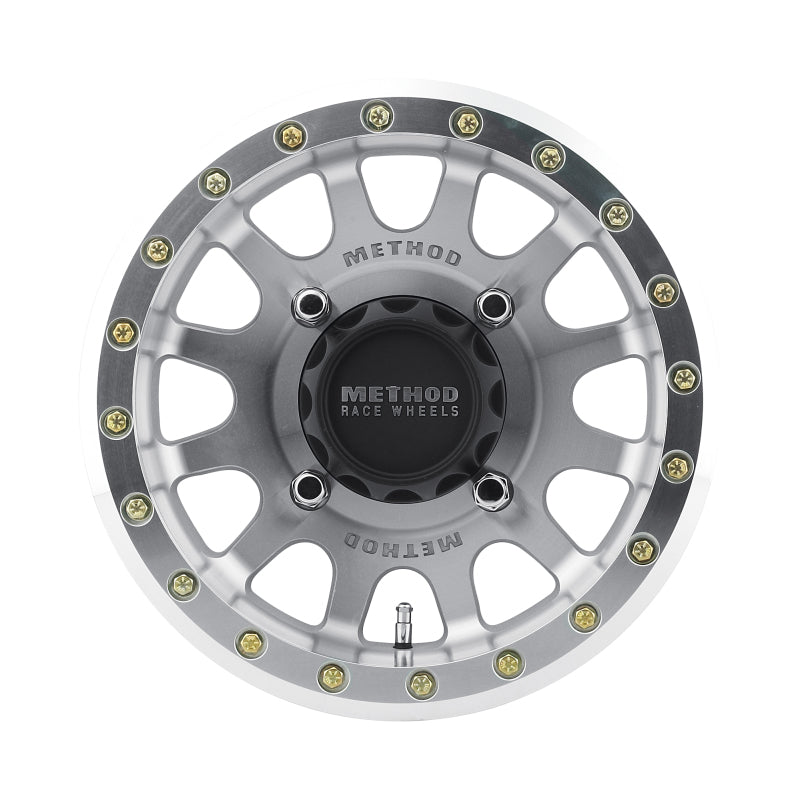 Method MR401 UTV Beadlock 14x7 / 5+2/38mm Offset / 4x136 / 106mm CB Machined - Raw Wheel