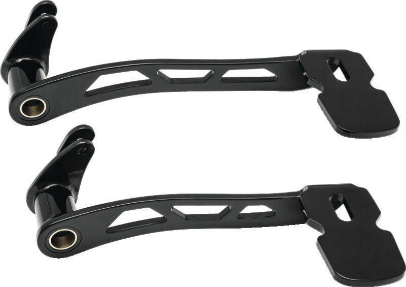 Kuryakyn Girder Extended Brake Pedal 14 and Up With Fairing Lowers Black