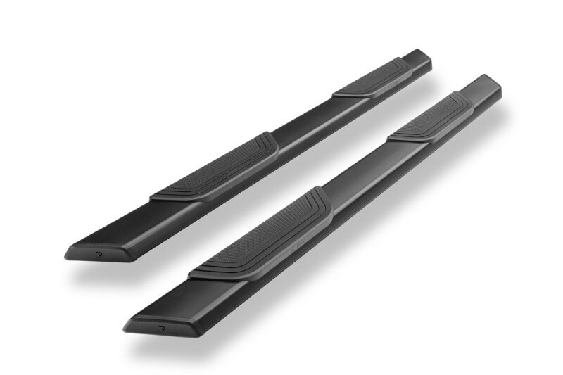 RealTruck 15-26 Ford F150 / 17-26 Ford F250/F350 SD Crew Cab Traxio 5in Nerf Bars - Textured Black