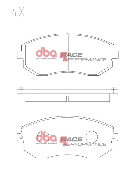 DBA 13 - 20 Toyota 86/Subaru BRZ (ZN6) RP Performance Front Brake Pads - CPC Performance