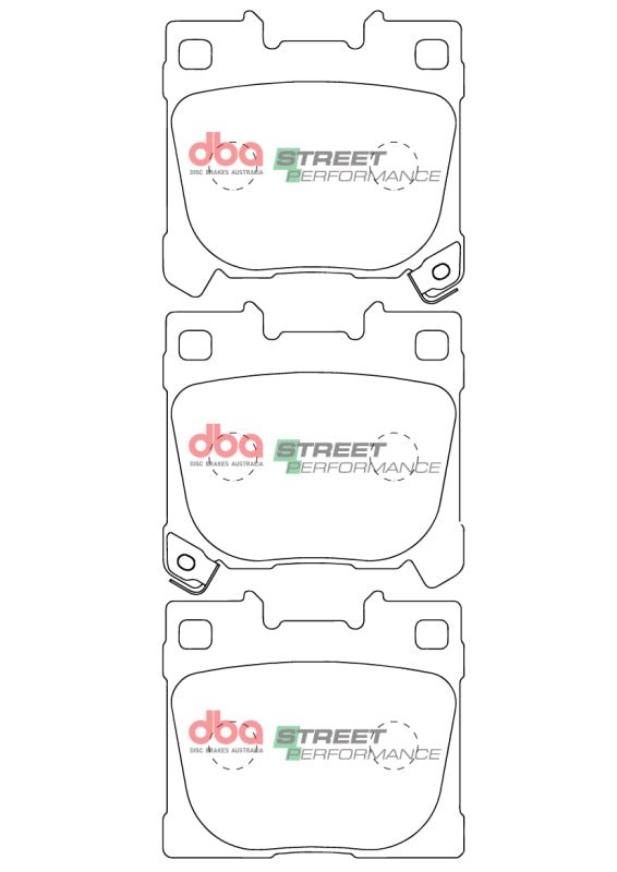 DBA 2022+ Toyota GR Corolla SP Performance Rear Brake Pads - CPC Performance