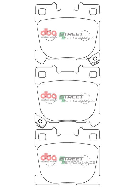 DBA 2022+ Toyota GR Corolla SP Performance Rear Brake Pads - CPC Performance