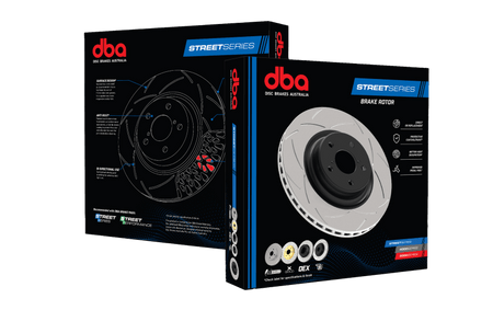 DBA 93 - 98 Nissan Silvia S14 / 99 - 02 Nissan Silva S15 Rear T2 Slotted Street Series Rotor - CPC Performance