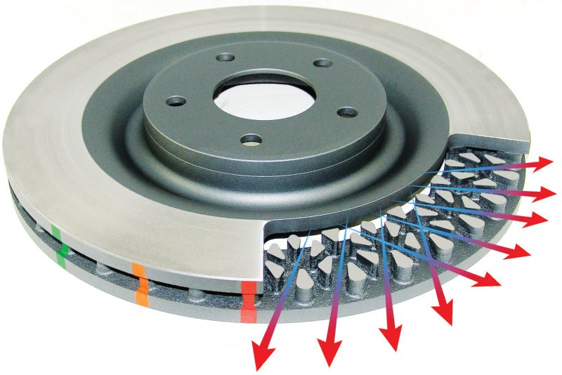 DBA 93 - 98 Nissan Silvia S14 / 99 - 02 Nissan Silva S15 Rear T2 Slotted Street Series Rotor - CPC Performance