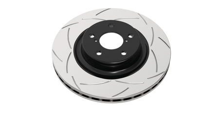 DBA 93 - 98 Nissan Silvia S14 / 99 - 02 Nissan Silva S15 Rear T2 Slotted Street Series Rotor - CPC Performance