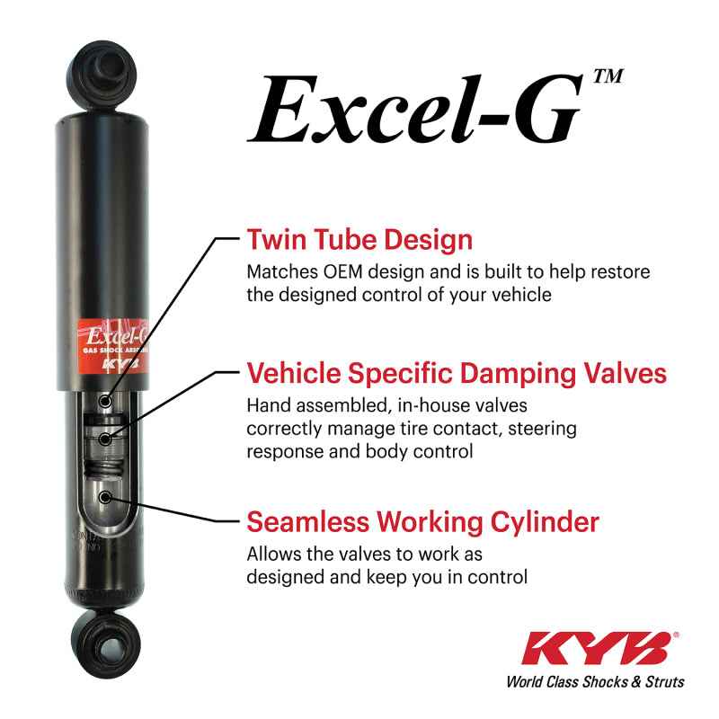 KYB Shocks & Struts Excel-G Rear 15-16 Subaru Outback
