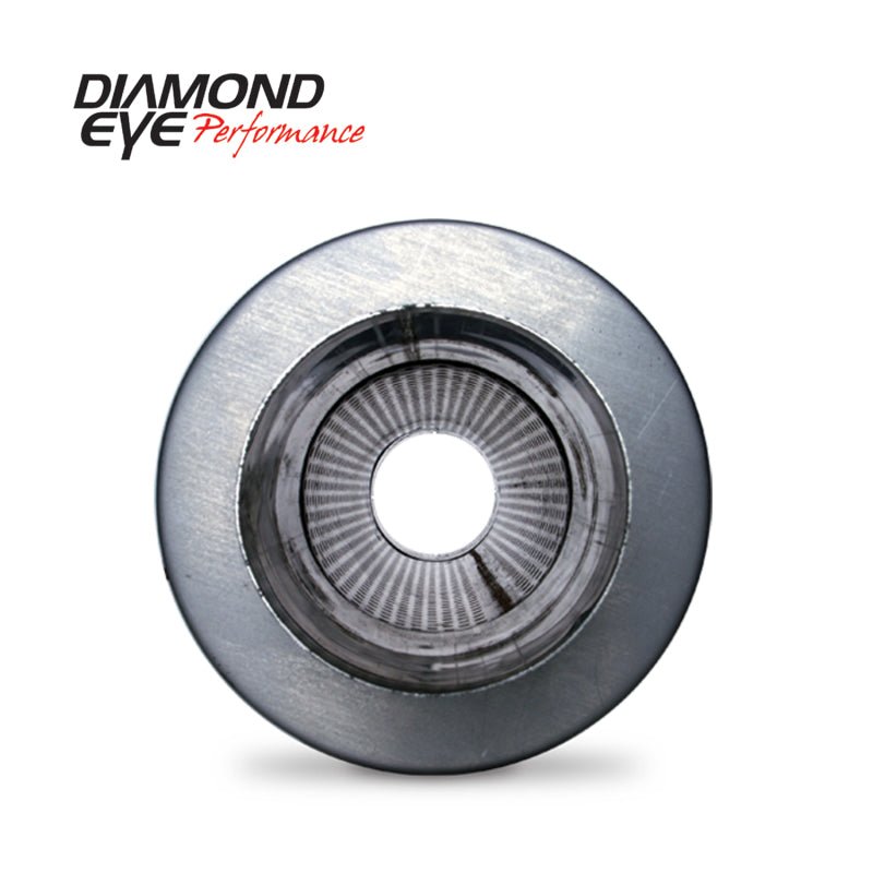 Diamond Eye MFLR 4inID SGL IN/SGL OUT 7inDIA X 24in BODY 30in LENGTH PERF SLOTTED ENDS 409 SS - CPC Performance