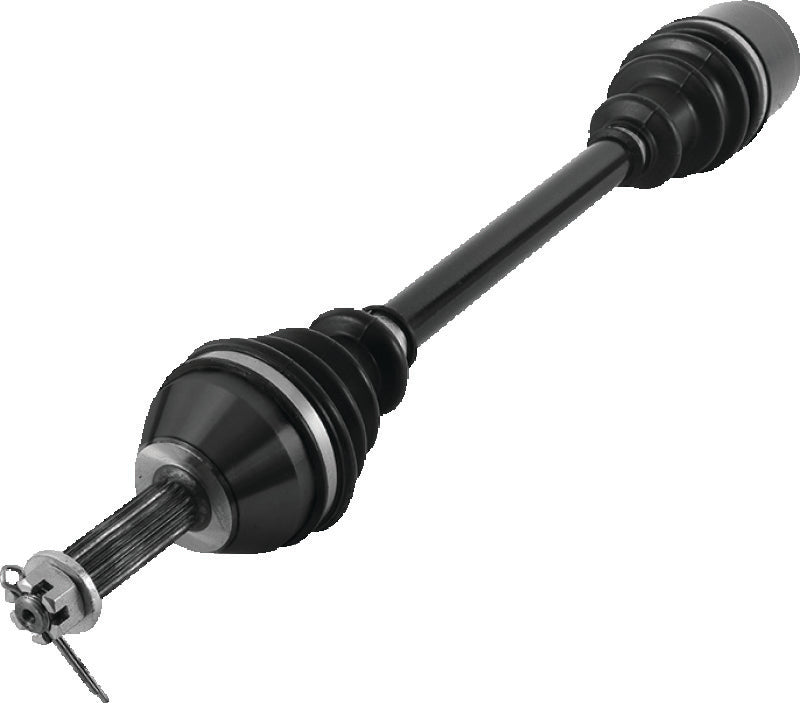 QuadBoss 2008 Polaris Ranger 500 4x4 (03) Front Left Side Rugged Axle