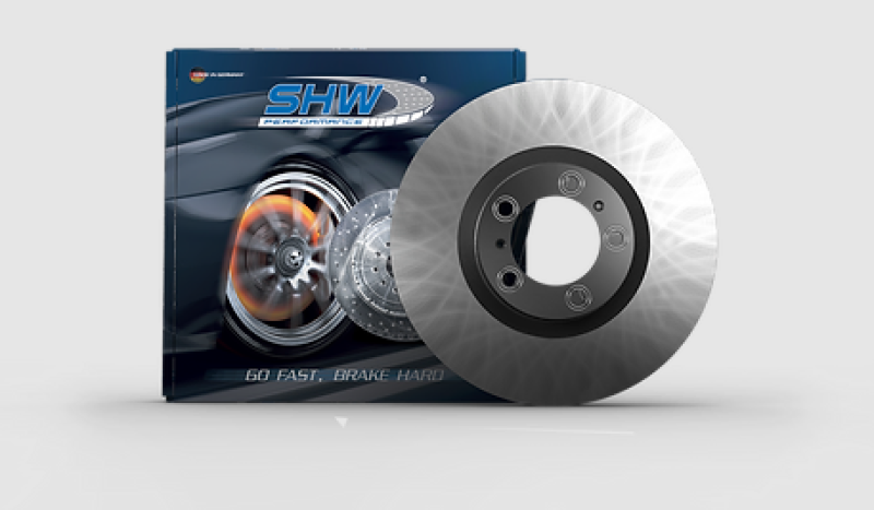 SHW 05-09 Volkswagen Touareg 3.2L/4.2L w/330mm Rotors Left Front Smooth MB Brake Rotor (7L6615301P)