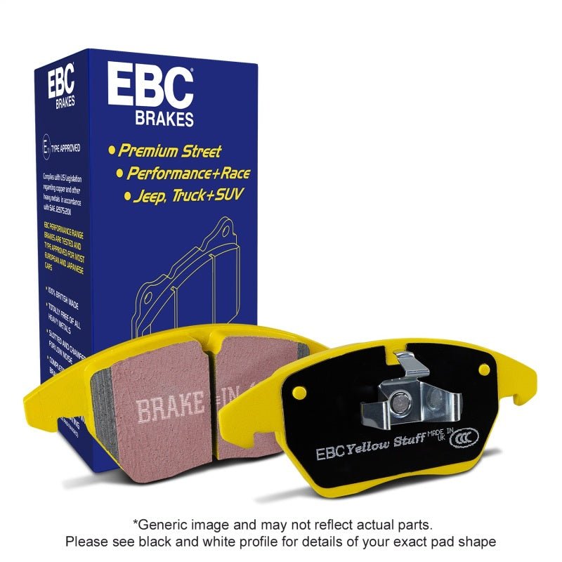 EBC 12+ Hyundai Azera 3.3 Yellowstuff Front Brake Pads - CPC Performance