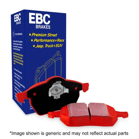 EBC 91 - 94 Audi 100 Quattro 2.8 (ATE) Redstuff Front Brake Pads - CPC Performance