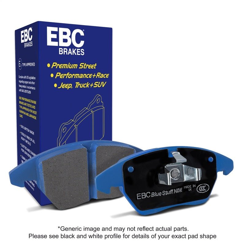 EBC 99 - 02 BMW Z3 Bluestuff Rear Brake Pads - CPC Performance