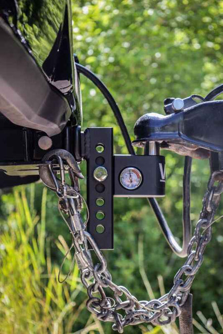 Weigh Safe Aero Hitch 8in Drop Hitch & 2in Shank (10K/12.5K GTWR) - Steel