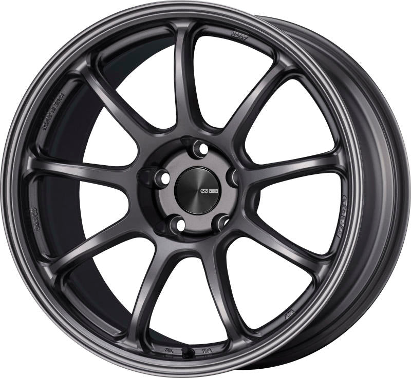 Enkei PF09 17x9 5x114.3 45mm Offset 75mm Bore Dark Silver Wheel - CPC Performance