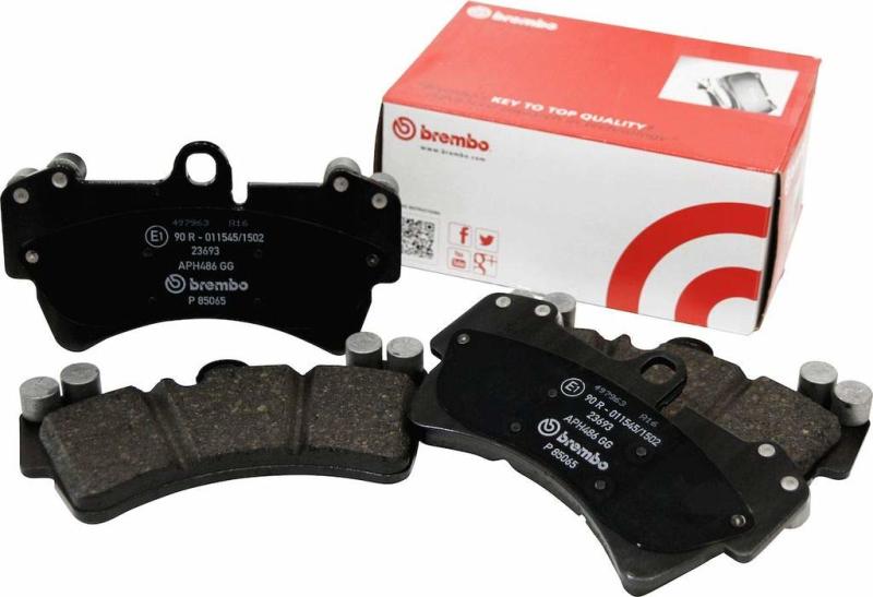 Brembo 02-06 Acura RSX/06-11 Honda Civic/00-09 S2000 Front Premium NAO Ceramic OE Equivalent Pad