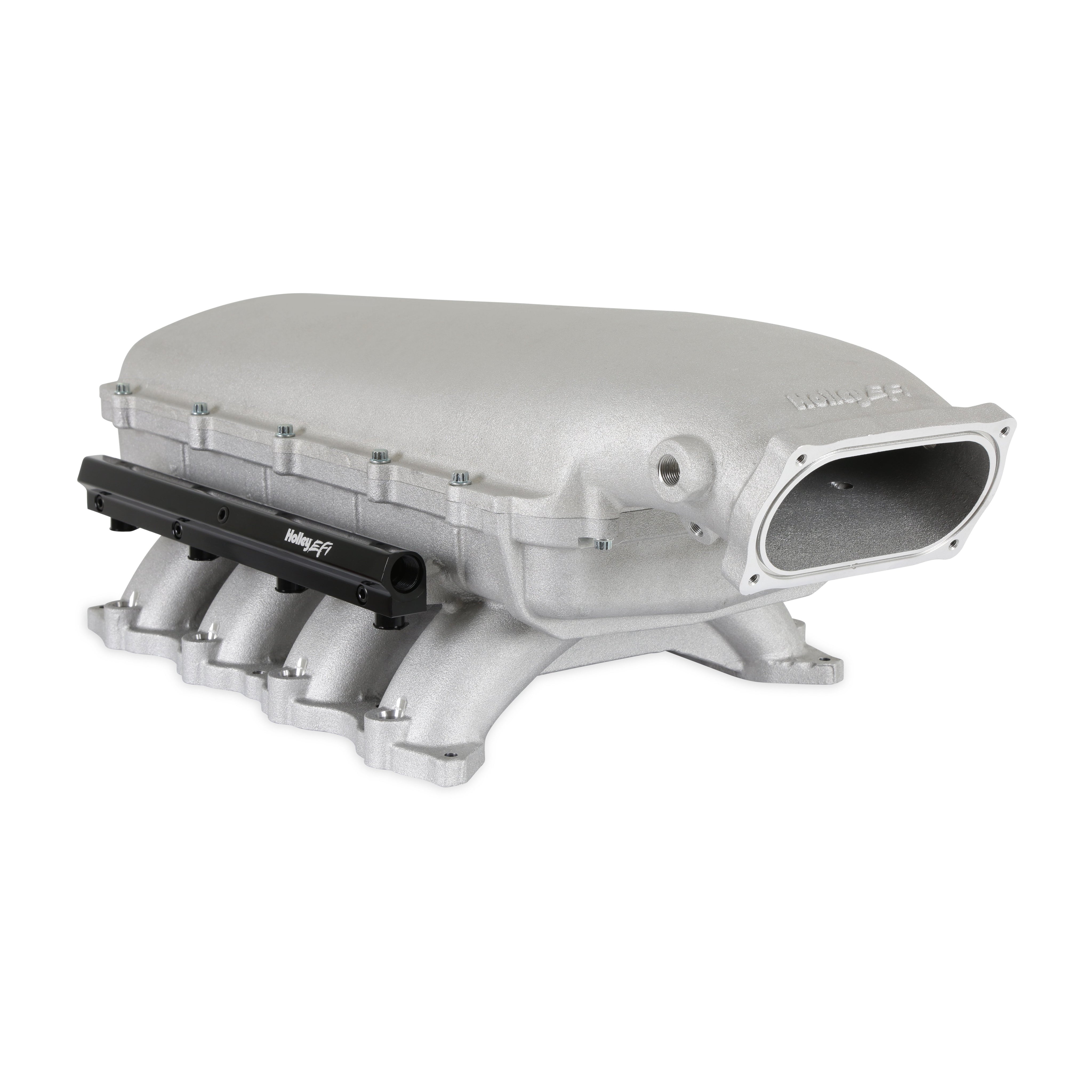 Holley EFI Hi-Ram Ford Coyote Intake Manifold (Natural)