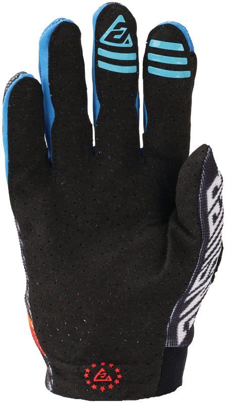 Answer 25 Aerlite Drip Gloves Black/White/Rainbow - Medium