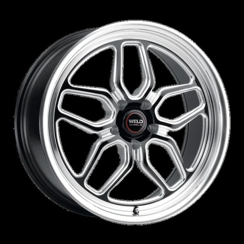 Weld Racing 22x9.5 Laguna 6X135 ET25 BS 6.23 Gloss Black Milled Wheel 87.1 Dia.
