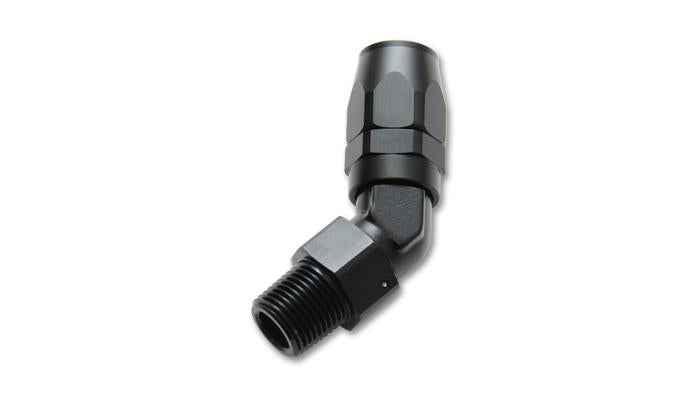 Vibrant Male NPT 90 Degree Hose End Fitting -12AN - 3/4 NPT
